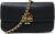 Tory Burch Women’s Britten Chain Wallet with Wristlet (Pebbled Leather, Black)