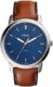 Fossil Minimalist Men’s Watch with Leather or Stainless Steel Band, Chronograph or Analog Watch Display with Slim Case Design