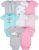 Gerber baby-girls 8-pack Short Sleeve Onesies Bodysuits