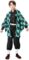 Nezuko Tanjiro Cosplay Costume for Kids and Adults Halloween Outfits Dress With Bamboo