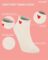 CUTIE MANGO Women’s Heart Print Cotton Crew Socks Sneaker Ankle Novelty Casual Soft Cute Lovely Crazy Fun