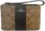 COACH WOMENS CORNER ZIP WRISTLET IN LEATHER 2961
