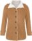 FQZWONG Winter Coats For Women Casual Warm Womens Fleece Jacket 2024 Plus Size Trendy Fuzzy Clothes Casual Outerwear