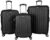 Kenneth Cole REACTION Renegade_Collection, Black, 3-Piece Set (20″/24″/28″)