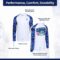 Winking Clam Outfitters Fishing Shirts for Men Long Sleeve Fishing Gear – Fishing Gifts for Men UPF 50 Sunproof Fishing Shirt