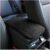 Black Car Armrest Storage Box Mat, Fiber Leather Car Center Console Cover, Interior Protection Accessories for Vehicle, SUV, Truck (8sanlione)