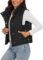 Women Puffer Down Quilted Vest Sleeveless Stand Collar Zip Lightweight Padded Gilet Coat Outerwear