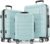 SHOWKOO Luggage Sets Expandable PC+ABS Durable Suitcase Double Wheels TSA Lock Mint Green­