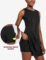 BALEAF Women’s Tennis Golf Dress Sleeveless with Inner Shorts 4 Pockets for Exercise Workout