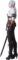 miccostumes Women’s Game Cosplay Costume with Belts Gloves and Bags