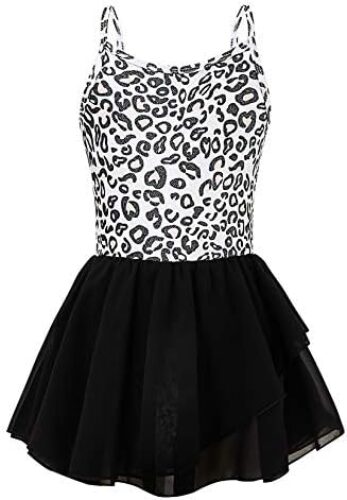 sharkiller Girls Ballet Leotard Camisole Tutu Dance Dress for Dance Gymnastics Ballerina