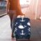Navy Nautical Wheels Anchor Cute Whale Luggage Cover Washable Travel Gear Cover 18/24/28/32 Inch Suitcase Protective Cover