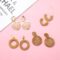 LANTAI 16 Pairs Trendy Acrylic Earrings Rattan Earrings for Women Girls-Summer Beach Straw Earrings Resin Dangle Drop Fashion Earrings Geometric Statement Earrings Vacation Jewelry