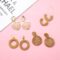 LANTAI 16 Pairs Trendy Acrylic Earrings Rattan Earrings for Women Girls-Summer Beach Straw Earrings Resin Dangle Drop Fashion Earrings Geometric Statement Earrings Vacation Jewelry
