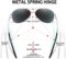 BOTPOV Aviator Sunglasses for Men Women Polarized UV400 Protection Mirrored Lens Metal Frame with Spring Hinges…