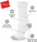 Hanes Women’s Value, Crew Soft Moisture-Wicking Socks, Available in 10 and 14-Packs