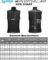 33,000ft Men’s Windproof Lightweight Golf Vest Outerwear with Pockets, Softshell Sleeveless Jacket for Running Hiking Sports