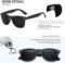 FEIDUSUN Sunglasses Men Polarized Sunglasses for Mens and Womens,Black Retro Sun Glasses Driving Fishing UV Protection