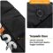 Premium Padded Ski Bag for Air Travel – Single Ski Carry Bags for Cross Country, Downhill, Ski Clothes, Snow Gear, Poles and Accessories for Ski Carrier Travel Luggage Case – For Men and Women