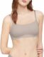 Calvin Klein Women’s Invisibles Comfort Seamless Adjustable Skinny Strap Bralette Bra