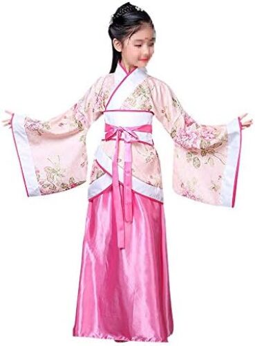 Lazutom Girls’ Ancient Chinese Traditional Hanfu Dress Fancy Dress Christmas Party Dress