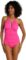 La Blanca Women’s Island Goddess High Neck Keyhole One Piece Swimsuit