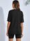 SOLY HUX Women’s Maternity Sets 2 Piece Outfits Short Sleeve Top and Adjustable Elastic Waist Shorts