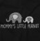 Womens Maternity Mommy’s Little Peanut Cute Elephant T Shirt Tee