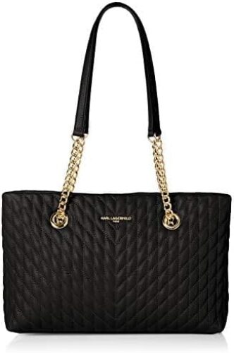 Karl Lagerfeld Paris Karolina Bag – Women’s Tote Handbags with Timeless Chain Detail