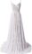 Bohemian Wedding Dresses Spaghetti Strap with Adjustable Drawstring Lace Bridal Gowns