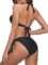 Women’s Two Piece Bikini Sets Push Up Halter Bikini Bathing Suit Adjustable 2 Piece Swimsuit