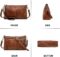 Small Crossbody Clutch Purses Bags for Women Wristlet Wallet Vegan Shoulder Handbags Guitar Strap + Leather Strap