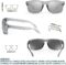FEISEDY Classic Polarized Square Sunglasses Men Women Matte Finish Sun Glasses Cycling Driving Sports Glasses B2234