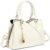 KKXIU Triple Compartments Purses and Handbags for Women Fashion Ladies Satchel Shoulder Top Handle Bag