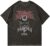 Rapidstreet Men’s T-Shirt Evil Eye Printed Hip Hop Dark Style Streetwear Tee Shirt Graphic