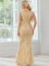 Ever-Pretty Women’s V-Neck Sparkly Embroidery Mermaid Evening Party Dress 0692