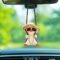 Rear View Mirror Hanging Accessories of Swinging Duck Car Hanging Ornament Cute Car Accessories for Teens Car Mirror Hanging Accessories Truck Car Pendant Car Charm Hanging Ornament (Cool A)