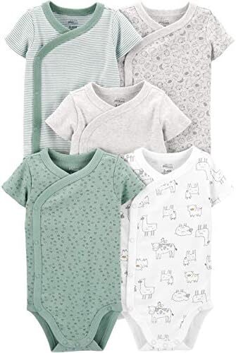 Simple Joys by Carter’s Unisex Babies’ Side Snap Bodysuit
