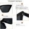 ANDWOOD Cat Eye Sunglasses for Women Polarized Cateye Frames Fashion Vintage Square Classic Retro Sun Glasses