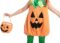 Spooktacular Creations Halloween Child Girl Pumpkin Dress Costume with Hat, Basket for Halloween Dress Up Themed Party