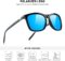 MERRY’S Unisex Polarized Aluminum Sunglasses Vintage Sun Glasses For Men/Women S8286