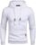 COOFANDY Mens Hooded Sweatshirt Casual Long Sleeve Drawstring Waffle Knit Pullover Hoodies