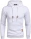 COOFANDY Mens Hooded Sweatshirt Casual Long Sleeve Drawstring Waffle Knit Pullover Hoodies