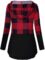 connche Quinee Women’s Long Sleeve Plaid Colorblock Nursing Pullover Hoodie Sweatshirts