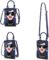 Women Novelty Lady Face Shoulder Bags Funky PU Leather Top Handle Satchel Handbags Clutch Purse for Women