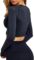 FITTOO Women’s Crop Long Sleeves Workout Tops Sports Shirts