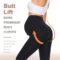 BLONGW 2 Pack Maternity Capri Leggings Over The Belly Pregnancy Yoga Pants Tights Active Wear Athletic Soft Workout Leggings
