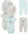 Simple Joys by Carter’s Unisex Babies’ 6-Piece Bodysuits (Short and Long Sleeve) and Pants Set