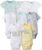 8-pack Short Sleeve Onesies Bodysuits for Gerber Unisex Babies