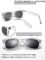 FEISEDY Polarized Sunglasses Men Women Retro Driving Sun Glasses Color Mirror Lens UV400 Protection B2590